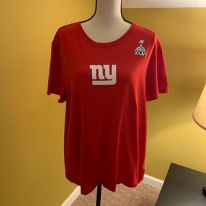 Reebok Super Bowl XLVI NY Giants Eli Manning Tee